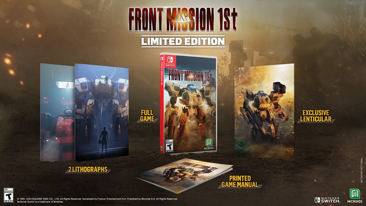review game Front Mission 1st: Limited Edition