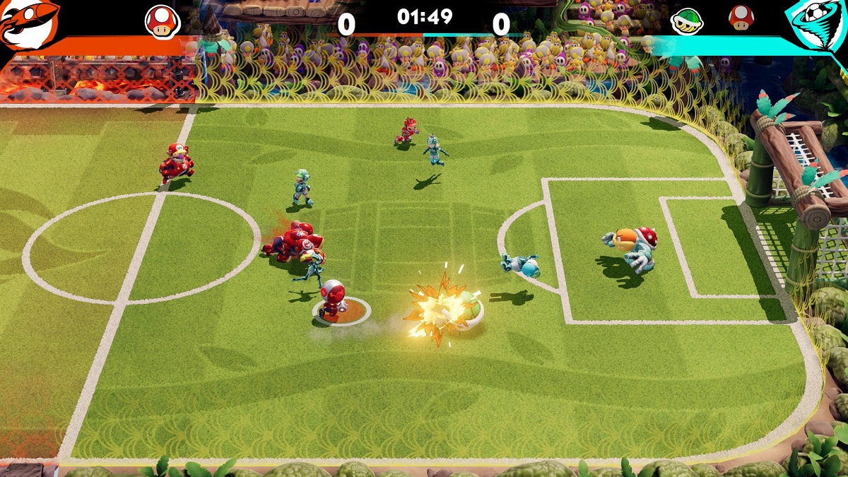 chơi game Mario Strikers: Battle League chi tiết